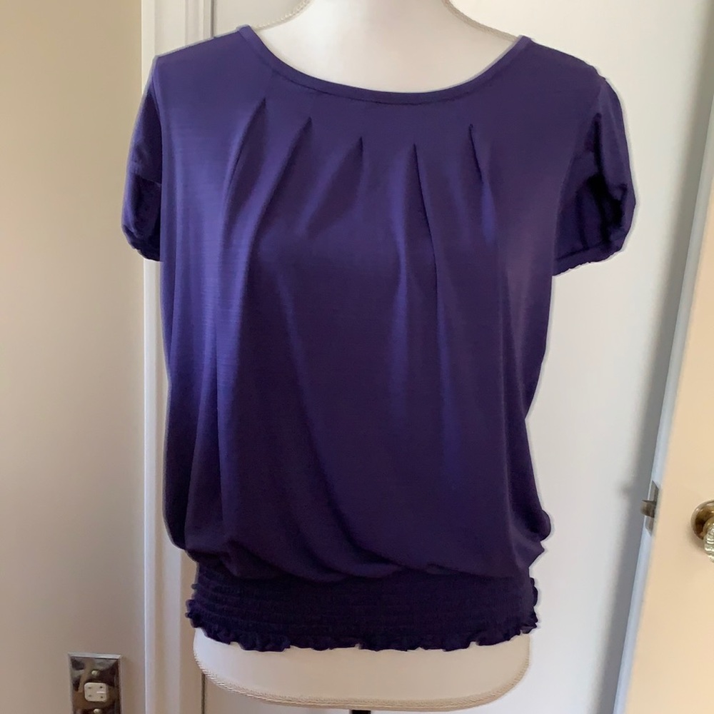 AB Studio - purple top - size medium
